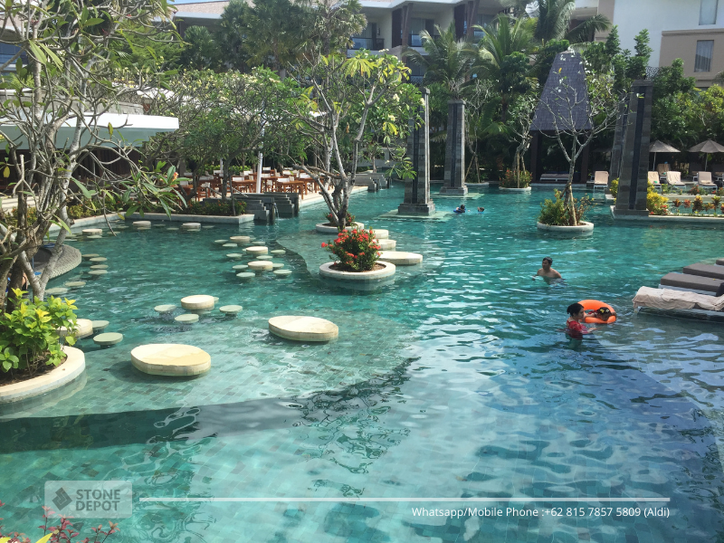 Bali Green Stone for Swimming Pool Ideas This Spring